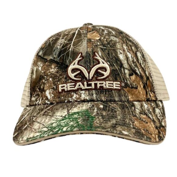 RealTree | Trucker Baseball Cap | Camouflage | One Size - Picture 1 of 3